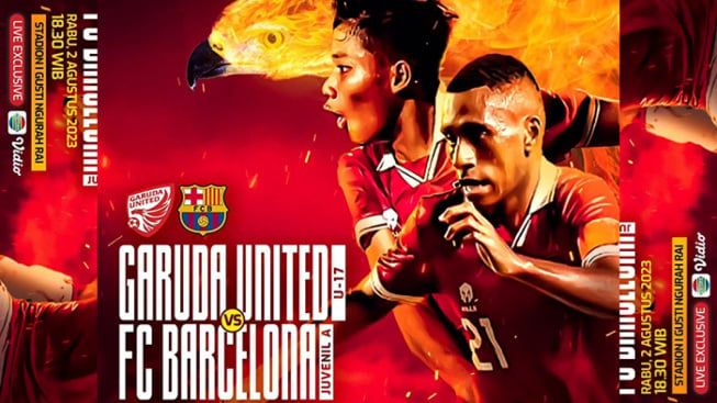 Link Live Streaming Timnas Indonesia U-17 vs Barcelona