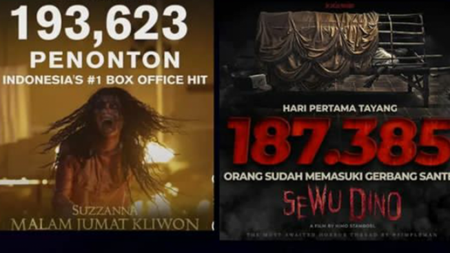 Suzzanna Malam Jumat Kliwon Sedot Penonton 193,623 Orang di Hari Pertama Penayangan, Rekor Sewu Dino Tumbang
