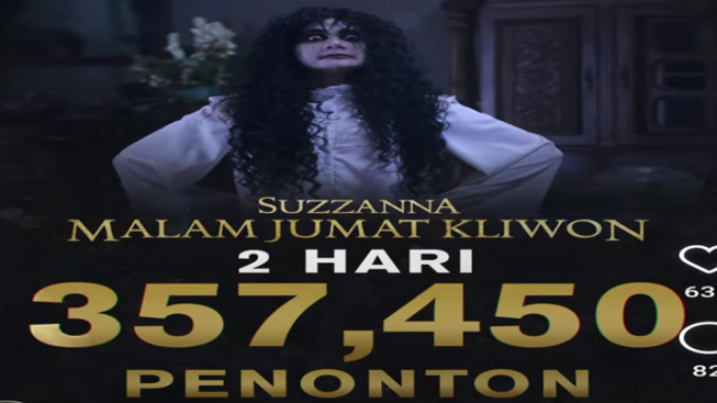 2 Hari Tayang, Suzzanna Malam Jumat Kliwon Bikin Ketakutan 357,450 Orang di Bioskop, Bertambah 163,827 dari Hari Pertama