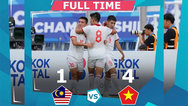 Bantai Malaysia 4-1, Vietnam Melaju ke Final Piala AFF U-23 2023