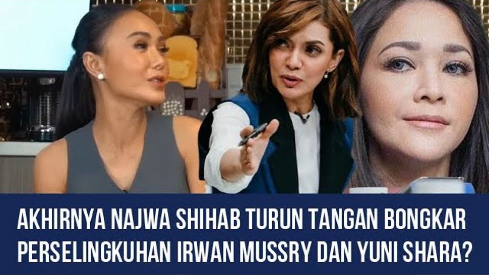 Cek Fakta: Bantu Maia Estianty Akhirnya Najwa Shihab Turun Tangan Bongkar Perselingkuhan Irwan Mussry dan Yuni Shara?