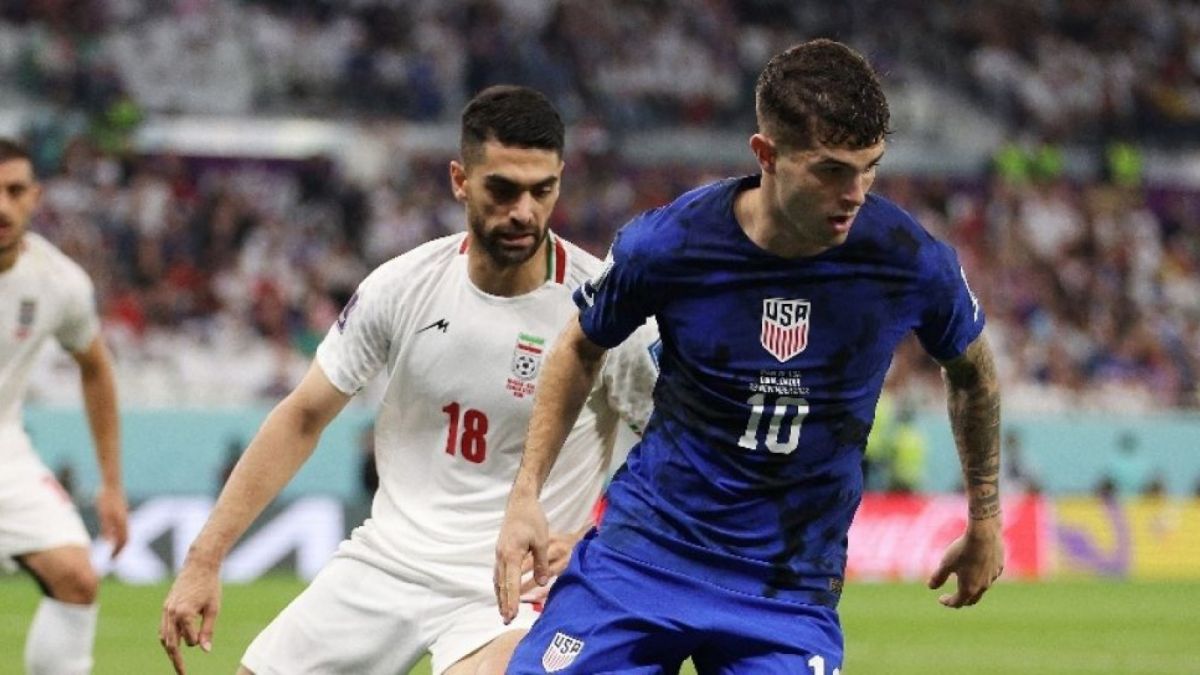 Christian Pulisic | Timnas Iran vs Timnas Amerika Serikat [Twitter: @FIFAWorldCup]
