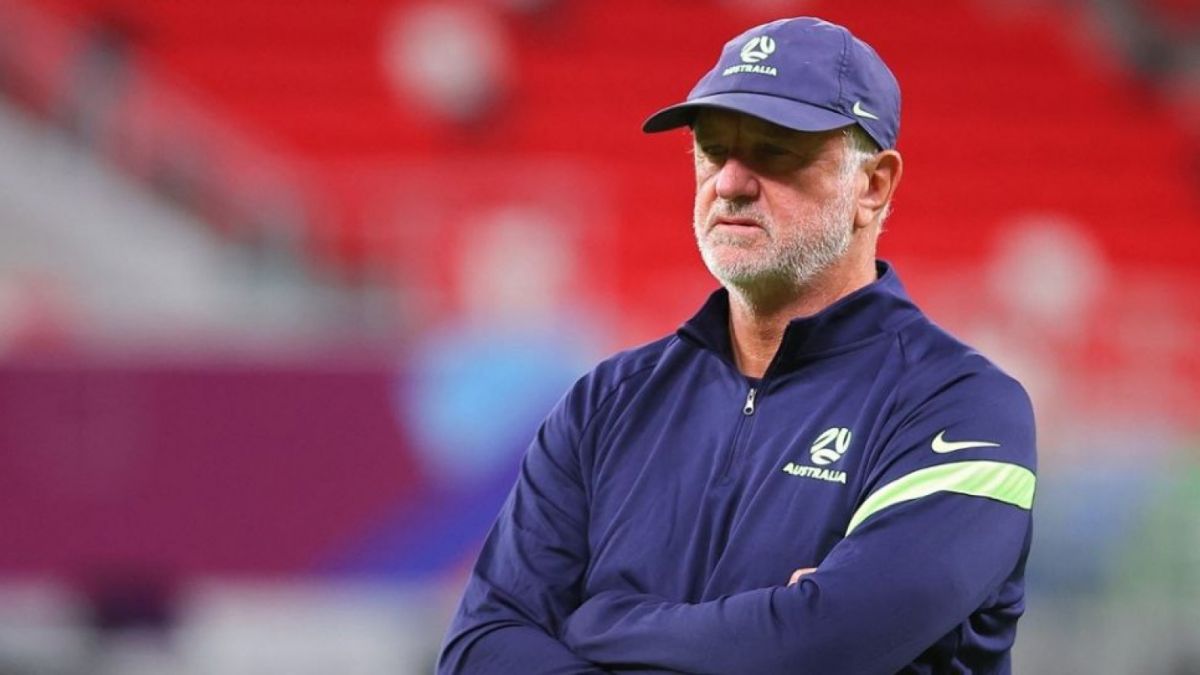 Graham Arnold - Timnas Australia [KARIM JAAFAR / AFP]