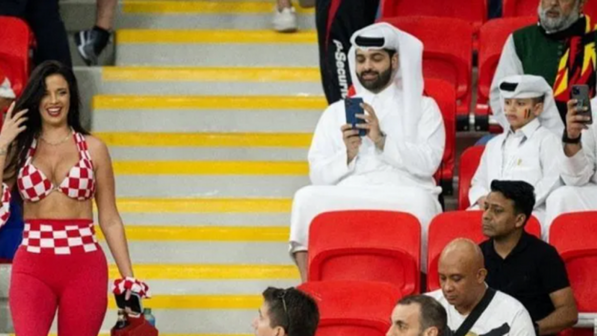 Ivana Knoll di Piala Dunia 2022 [The Sun]