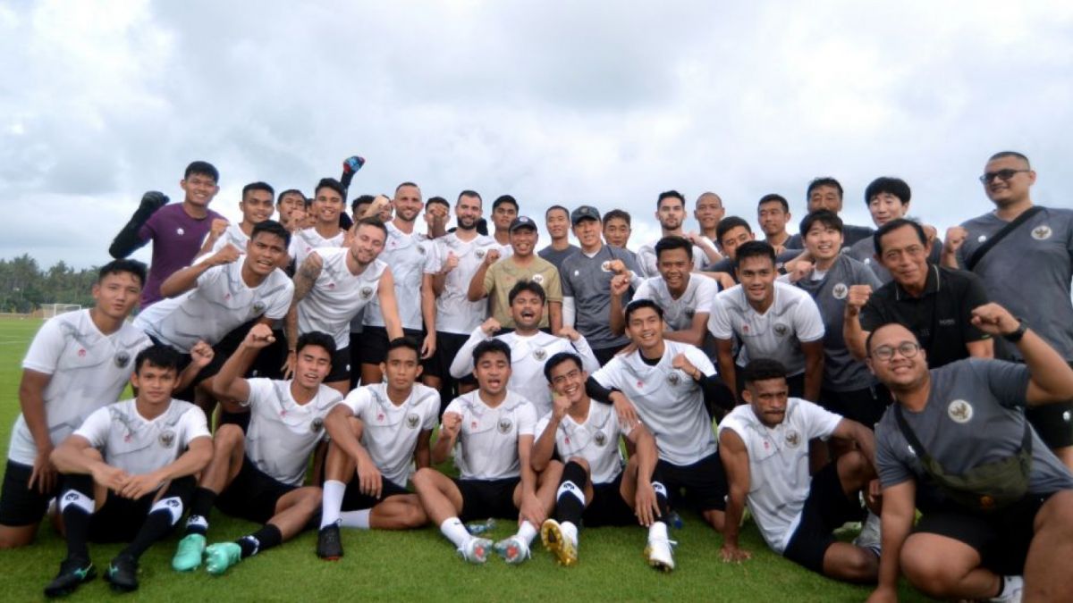 Menpora Tinjau Pemusatan Latihan Timnas Indonesia [ANTARA FOTO/Fikri Yusuf/hp]