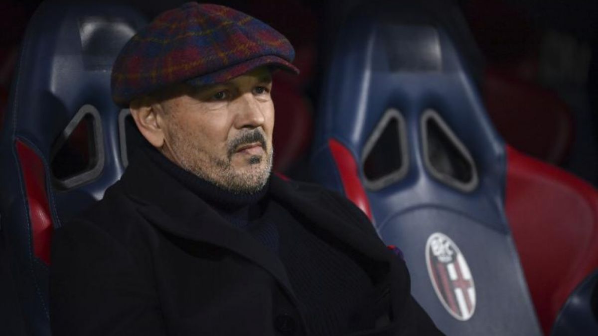 Sinisa Mihajlovic meninggal dunia, Jumat (16/12/2022). [[Massimo Paolone/LaPresse via AP]]