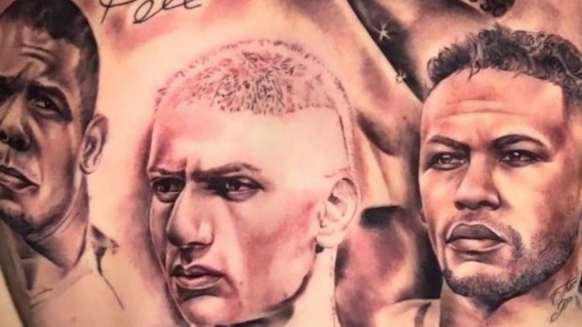 Tato di punggung Richarlison [Twitter]