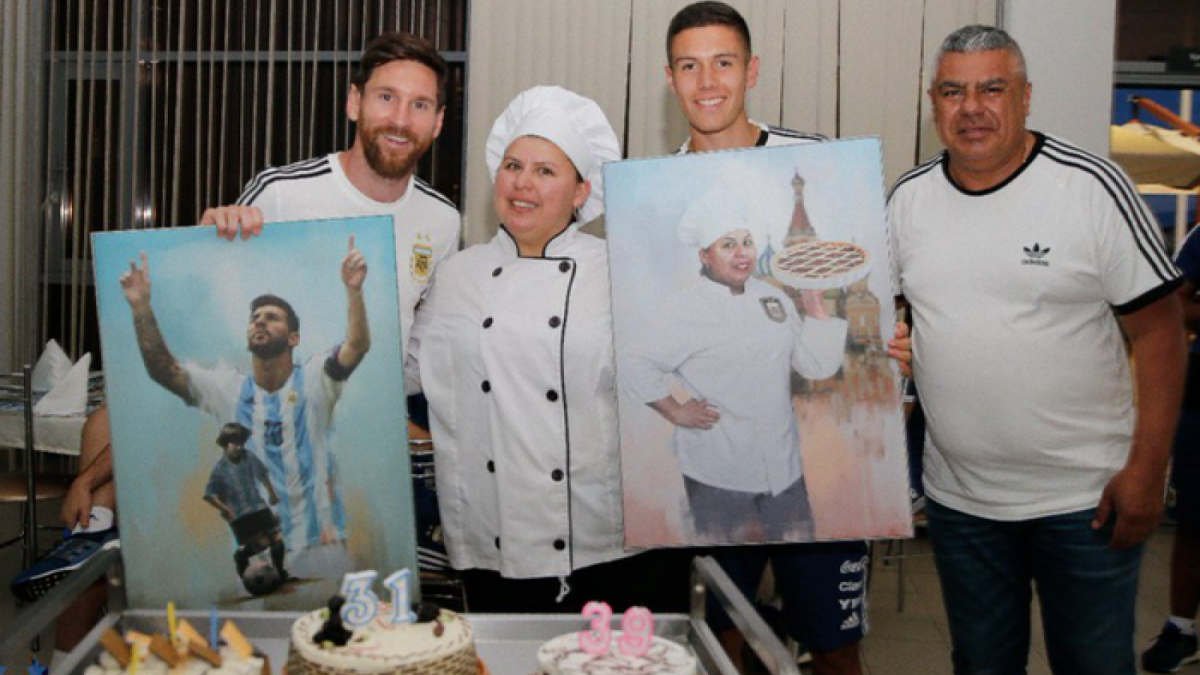 Antonia Farias, koki di timnas Argentina [AS]