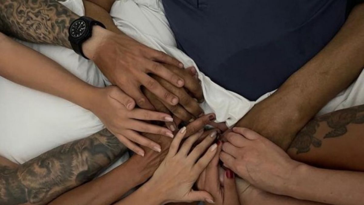 Foto terakhir Pele sebelum wafat [iamkelynascimento/Instagram]