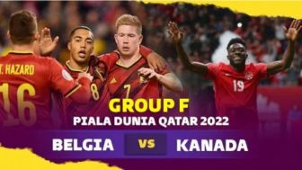 Link Live Streaming Belgia vs Kanada: Upaya Terakhir Generasi Emas