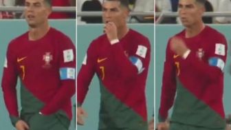 Cristiano Ronaldo Tertangkap Kunyah Permen Karet yang Disimpan di Celana Dalam