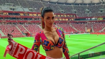 "Inggris ke Semifinal, Prancis ke Final" Prediksi Wanita Seksi Asal Polandia yang Dijuluki Miss World Cup