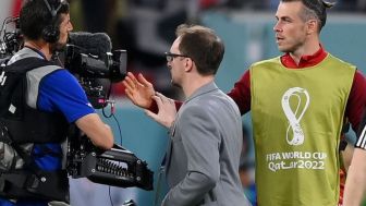 Kesal Kalah dari Inggris, Gareth Bale Dorong Kamera TV saat Peluit Akhir Berbunyi