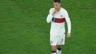 Lakukan Gestur Tutup Mulut saat Hadapi Korea Selatan, Ronaldo Marah Karena Diganti ?