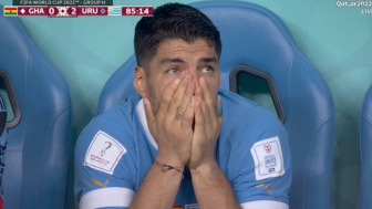 Air Mata Luis Suarez, Kemenangan Uruguay 2-0 Atas Ghana Terasa Getir