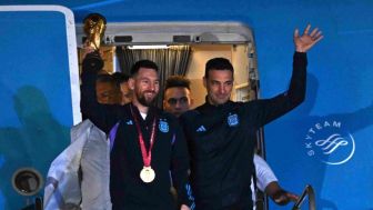 Lionel Messi, Juara Piala Dunia 2022 dan Perayaan Gila Warga Argentina di Buenos Aires