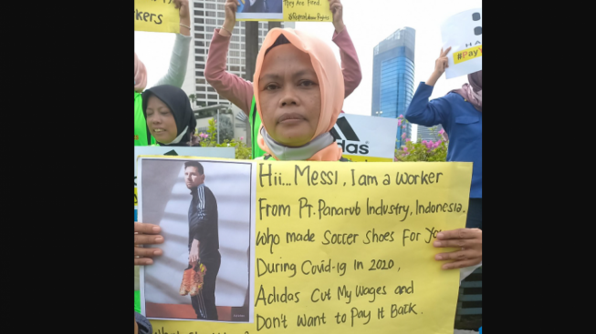 Jelang Argentina vs Arab Saudi, Lionel Messi dapat Pesan Cinta dari Buruh Indonesia, Apa Isinya?