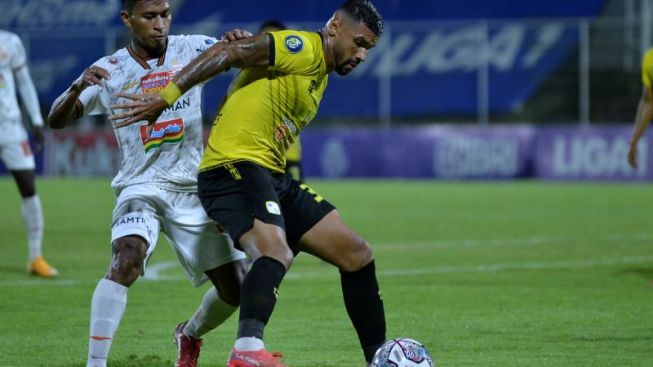 Hasil BRI Liga 1: Brace Rafael Silva Bawa Barito Putera Pecundangi Persita Tangerang