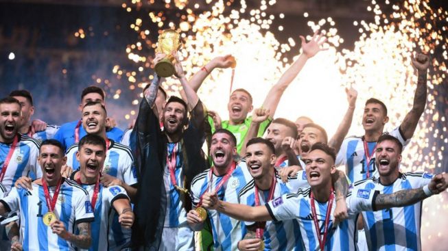 Durian Runtuh! Timnas Argentina Dapat Tambahan Hadiah 10 Juta Dolar AS Usai Juara Piala Dunia 2022