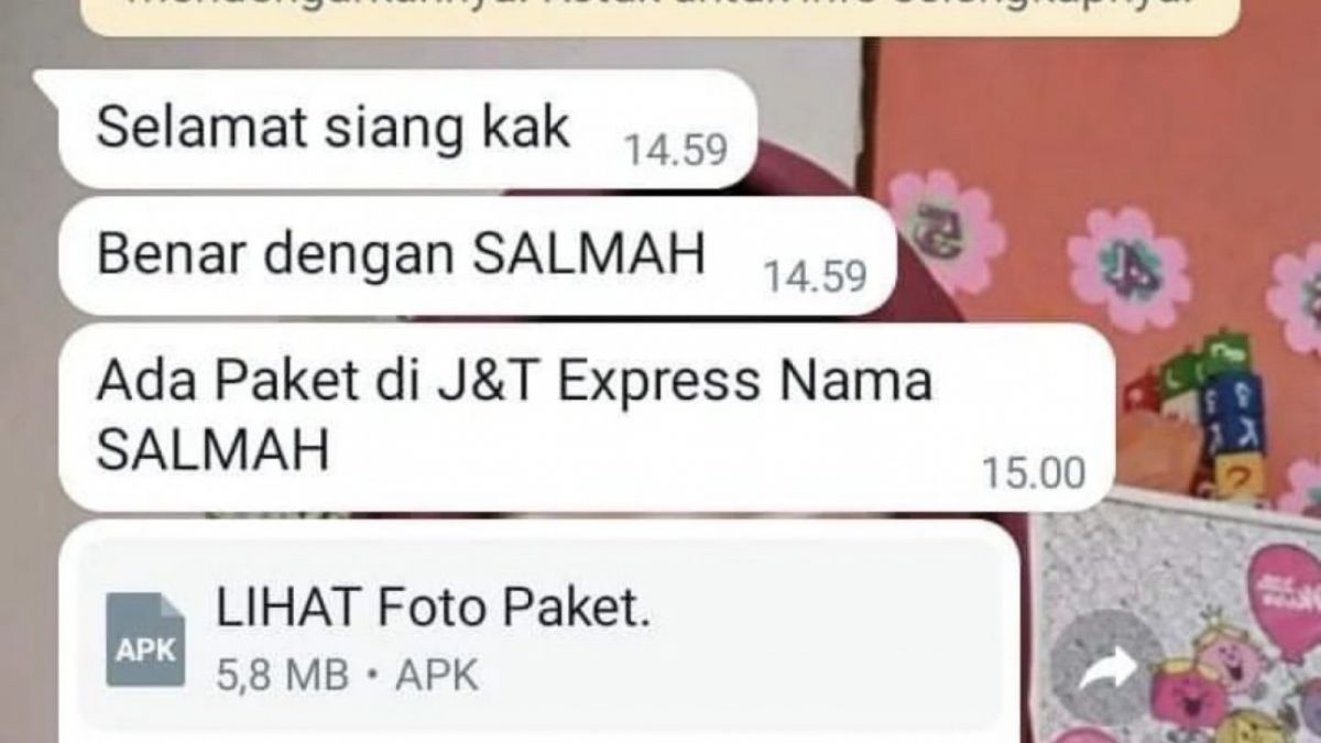 Modus penipuan WhtasApp. [Twitter/ezash]