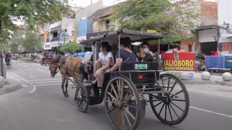 Ramai Libur Lebaran 2022, Kusir Andong di Malioboro Ketiban Rezeki