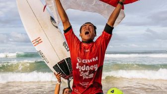 Sosok Rio Waida, Atlet Indonesia Pencatat Sejarah Juara Sydney Surf Pro 2022