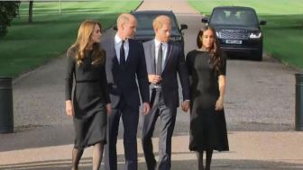 Punya Hubungan yang Sempat Memanas, Kini William-Kate dan Harry-Meghan Terlihat Bareng Lagi