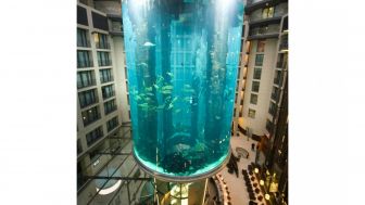 Mengenal AquaDom, Akuarium Raksasa di Berlin yang Kini Telah Hancur