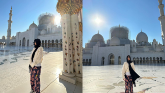 Jennie Blackpink Kunjungi Masjid Sheikh Zayed Abu Dhabi, Warganet Puji Penampilannya