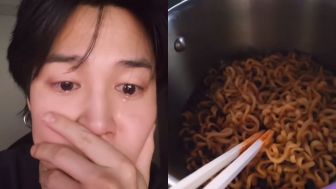 Gara-gara Ayam Goreng dan Ramen, Jimin BTS Menangis?