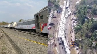 Kereta Argo Semeru Alami Kecelakaan di Kulon Progo, Berikut Penyebab Kereta Api Anjlok