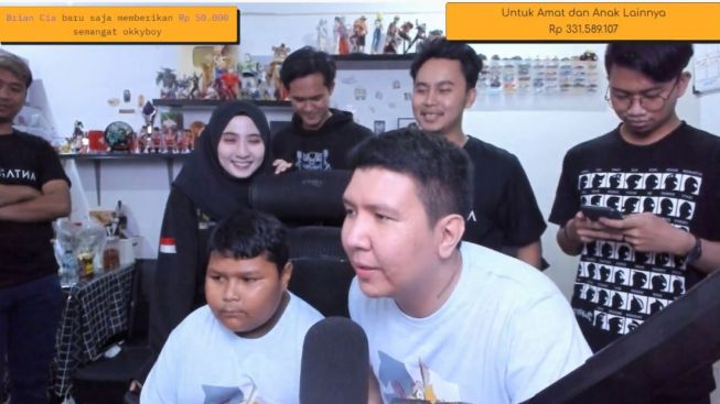 Galang Donasi untuk Okky Boy, Windah Basudara Kumpulkan Rp300 Juta dari Live Streaming