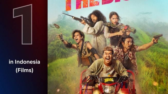 Sepekan Dirilis, Film The Big 4 Duduki Posisi Teratas Top Movies Netflix Worldwide