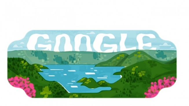 Wah, Danau Toba Jadi Google Doodle Hari Ini, Peringatan Status Global Geopark UNESCO