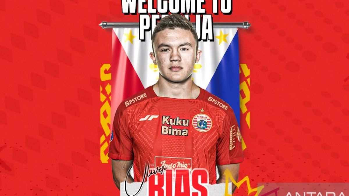 Pemain baru Persija Jakarta Oliver Saludares Bias. [ANTARA/HO/PERSIJA JAKARTA]
