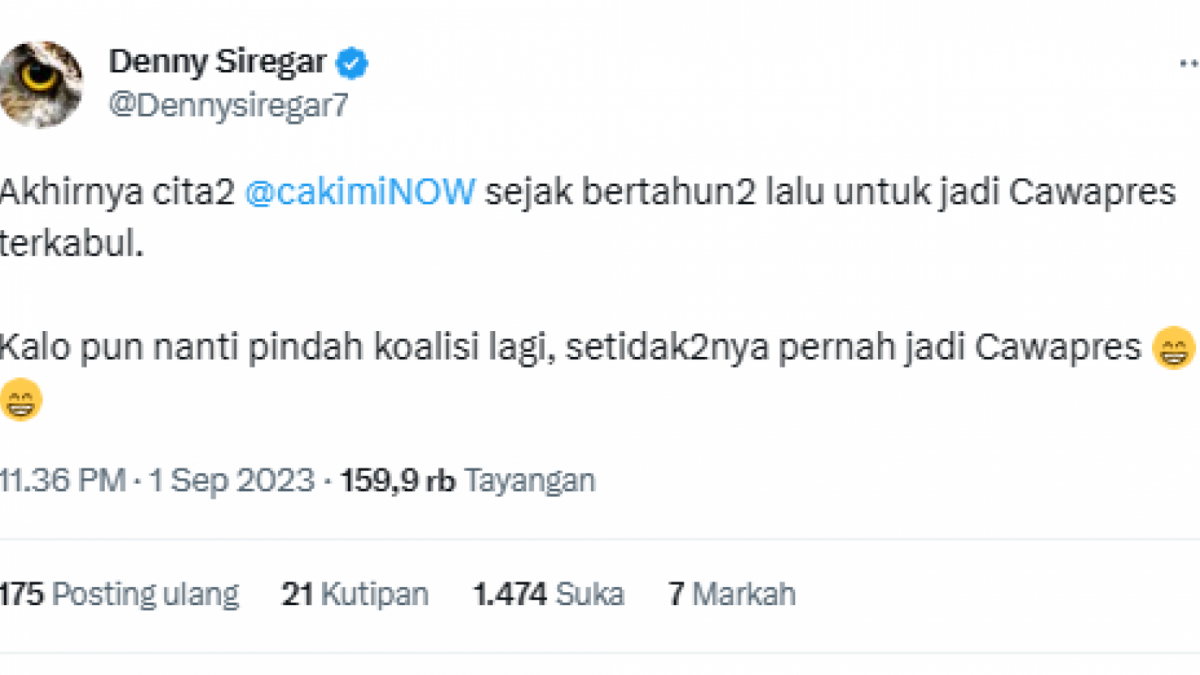 Cuitan Denny Siregar [[Twitter]]