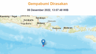 Guncangan Gempa Bumi Jember Terasa Sampai Lumajang, Malang dan Ponorogo