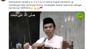 Beredar Lagi Ceramah Ustadz Abdul Somad Soal Bom Bunuh Diri dan Mati Syahid, Ruhut: Waspada, Waspadalah