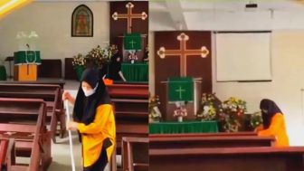 Abu Janda Unggah Video Umat Muslim Bersihkan Gereja, Warganet: Pemandangan yang Indah