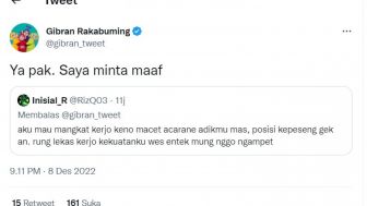 Pesta Pernikahan Kaesang dan Erina Belum Digelar, Warganet Ini Curhat Kena Macet hingga Kekuatannya Habis Karena Nahan BAB