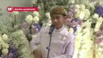 Janji Nyanyi di Pernikahan Kaesang dan Erina, Gibran Pamer Video dari Warganet: Sebuah Mahakarya dari Saya