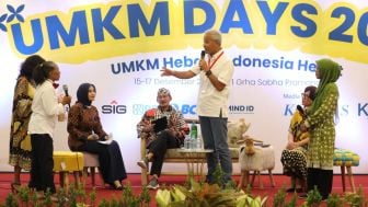 Wow! Di Hadapan Sandiaga Uno, Ganjar Pranowo Berani Bagikan Strategi Majukan UMKM