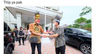 Gibran Titip Sesuatu ke Ganjar Pranowo, Publik Penasaran: Ini Jawa Tengah Dititipke Mas Wali?