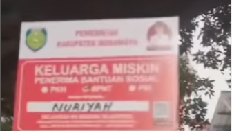 Viral Rumah Mewah Ditempel Stiker Keluarga Miskin, Netizen: Itu Contoh Orang Miskin yang Mau Berkembang