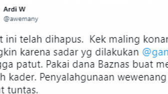 Soroti Konten di Twitter Ganjar Pranowo yang Dihapus, Politisi Partai Demokrat: Kek Maling Konangan