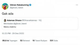 Jawaban Nyleneh Saat Gibran Dihujat Warganet, Publik: Ini Pemimpin apa Netizen sih?