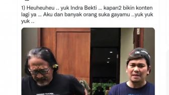 Bagikan Momen Bersama, Sujiwo Tejo Tak Ingin Indra Bekti Terbangun, Ini Maksudnya