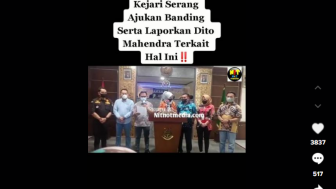 Kejaksaan Negeri Serang Laporkan Dito Mahendra ke Polresta Serang, Ini Alasannya