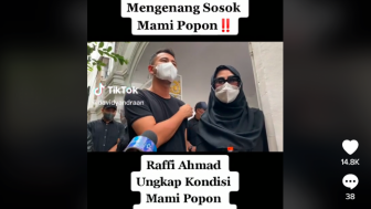 Sedih! Raffi Ahmad Ungkap Kondisi Mami Popon Sebelum Tutup Usia