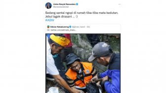 Fotonya Pakai Rompi Oranye Dikomentari Gibran, Anies Baswedan: Jebul Lagek Dirasani